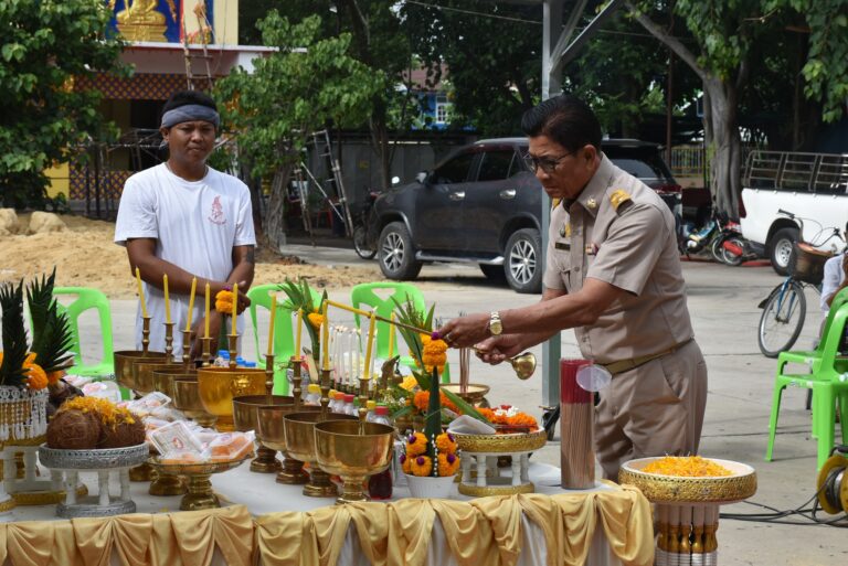 พิธีอัญเชิญ พระสีวลี พระสังกัจจายน์ พระอสีติมหาสาวก ณ วัดสว่างอารมณ์