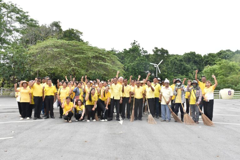 กิจกรรมรวมพลังสร้างสัปปายะสู่วัด (Big Cleaning Day) พิธีเจริญพระพุทธมนต์ และเจริญจิตตภาวนา