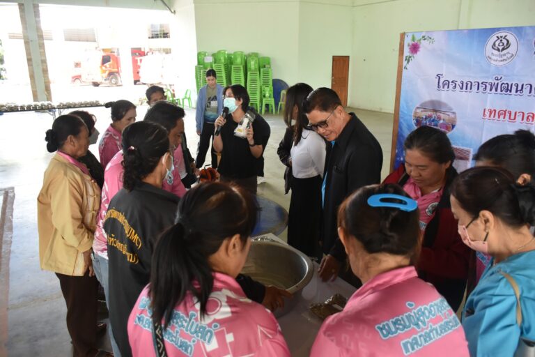 โครงการพัฒนาศักยภาพชมรมผู้สูงอายุ เทศบาลตำบลสระโบสถ์