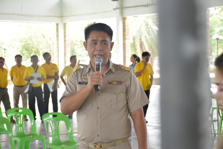 บรรยากาศการรับสมัครเลือกตั้งสมาชิกสภาเทศบาลฯ และนายกเทศมนตรีตำบลสระโบสถ์