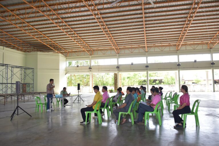 การประชุมเพื่อปรึกษาหารือการจัดงานประเพณีท้องถิ่นงานทำบุญศาลตาปู่ (ศาลเจ้าฟ้ากลาโหม) ประจำปี 2568