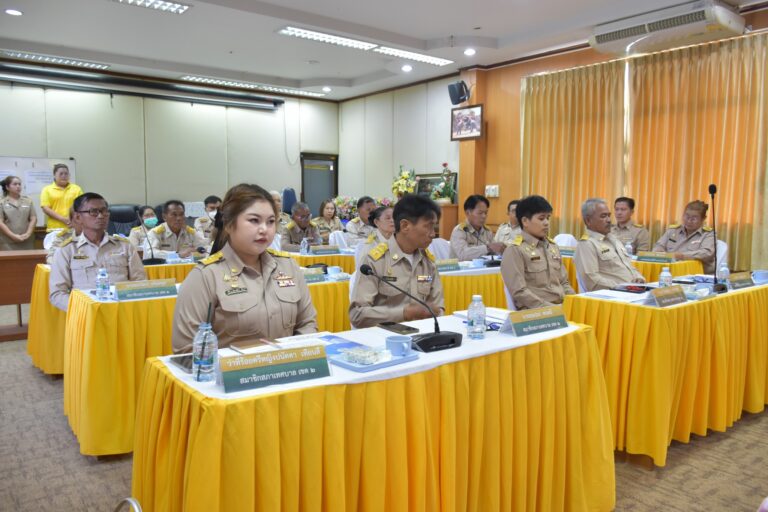 ประชุมสภาเทศบาลตำบลสระโบสถ์ สมัยสามัญ ครั้งแรก ประจำปี 2568