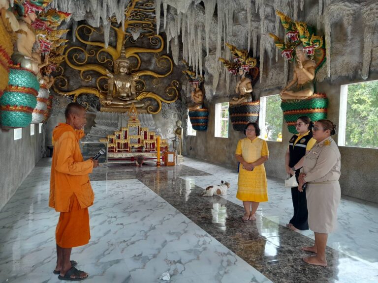 ลงพื้นที่เพื่อจัดเตรียมงานหน่วยแพทย์เคลื่อนที่พระราชทาน