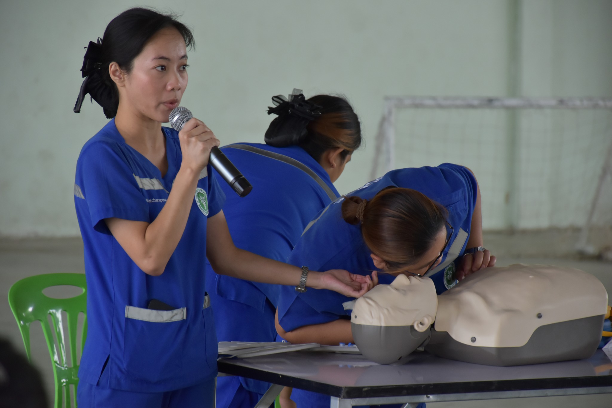 การฝึกอบรมการช่วยฟื้นคืนชีพขั้นพื้นฐานเฉลิมพระเกียรดิ
