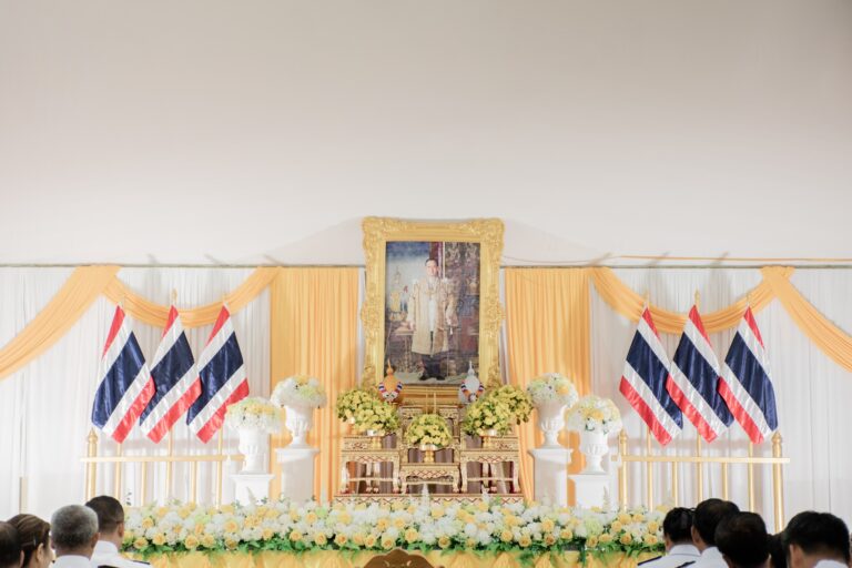 กิจกรรมเนื่องในวันนวมินทรมหาราชเมื่อวันที่ 13 ตุลาคม 2568เวลา 07.00 น.ณ อาคารหอประชุมอำเภอสระโบสถ์