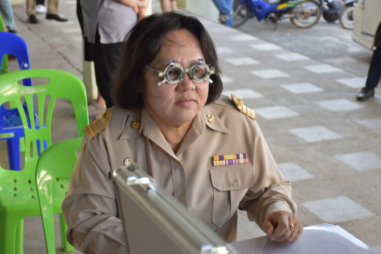 โครงการส่งเสริมสุขภาพสายตาผู้สูงอายุ