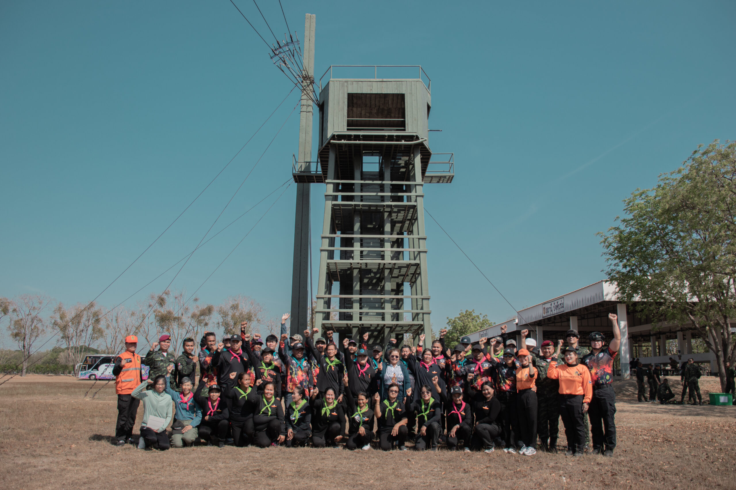 โครงการฝึกอบรมอาสาสมัครป้องกันภัยฝ่ายพลเรือน (อปพร.) วันที่ 4